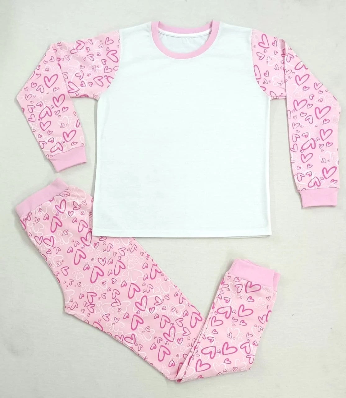Ladies Sublimation Pyjamas inc print.