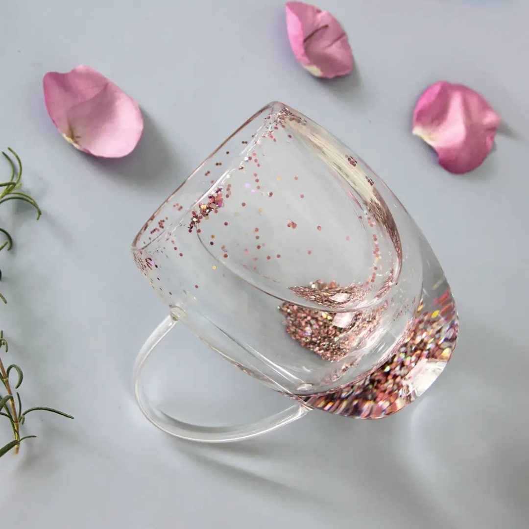 Double Wall Glass Mug Blank
