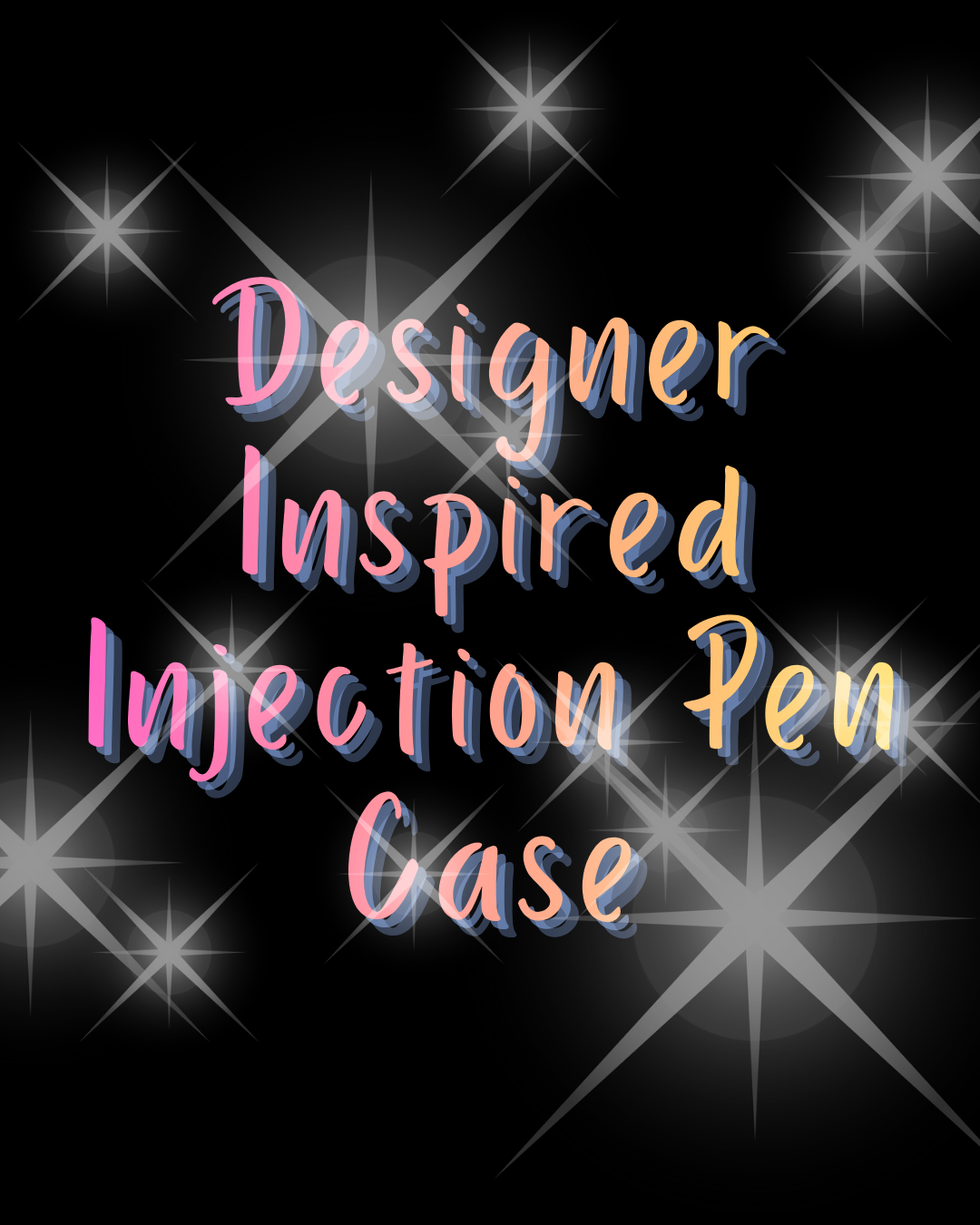Designer Inspired Injection Pen Cases