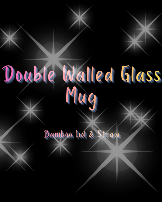 Glass Double Walled Mug
