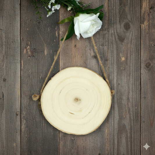 Hanging Wood Plaque
