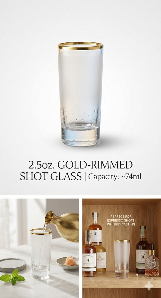 2.5oz Sublimation Shot Glass