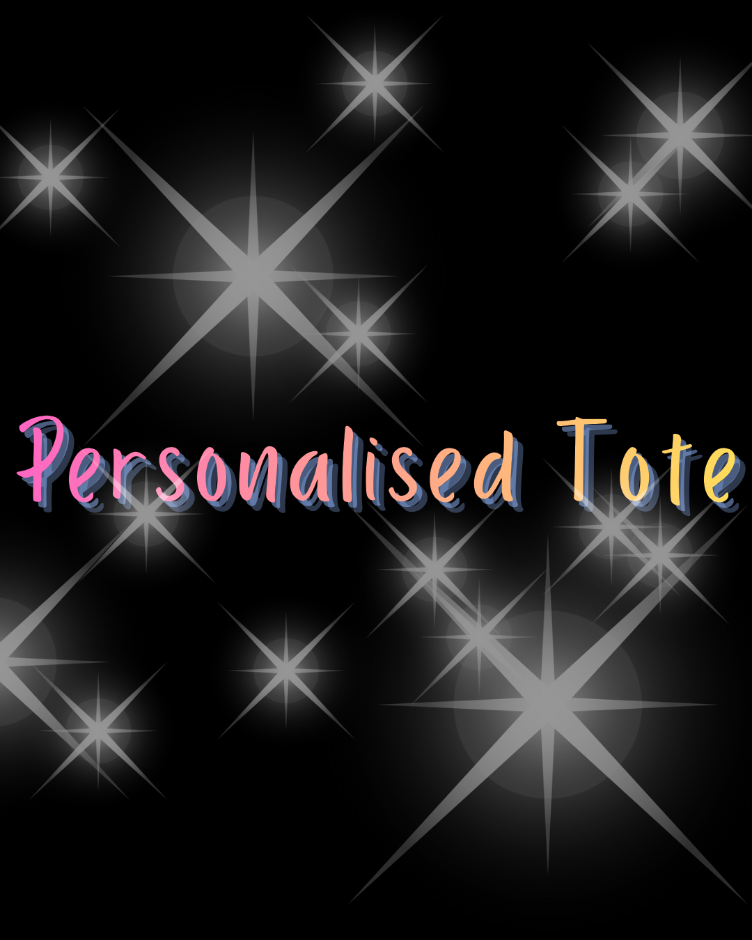 Personalised Canva Tote