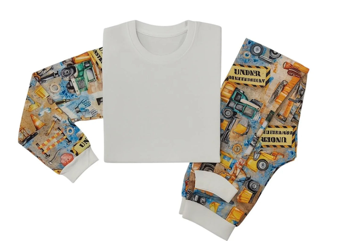 Sublimation Pattern Pyjamas Kids
