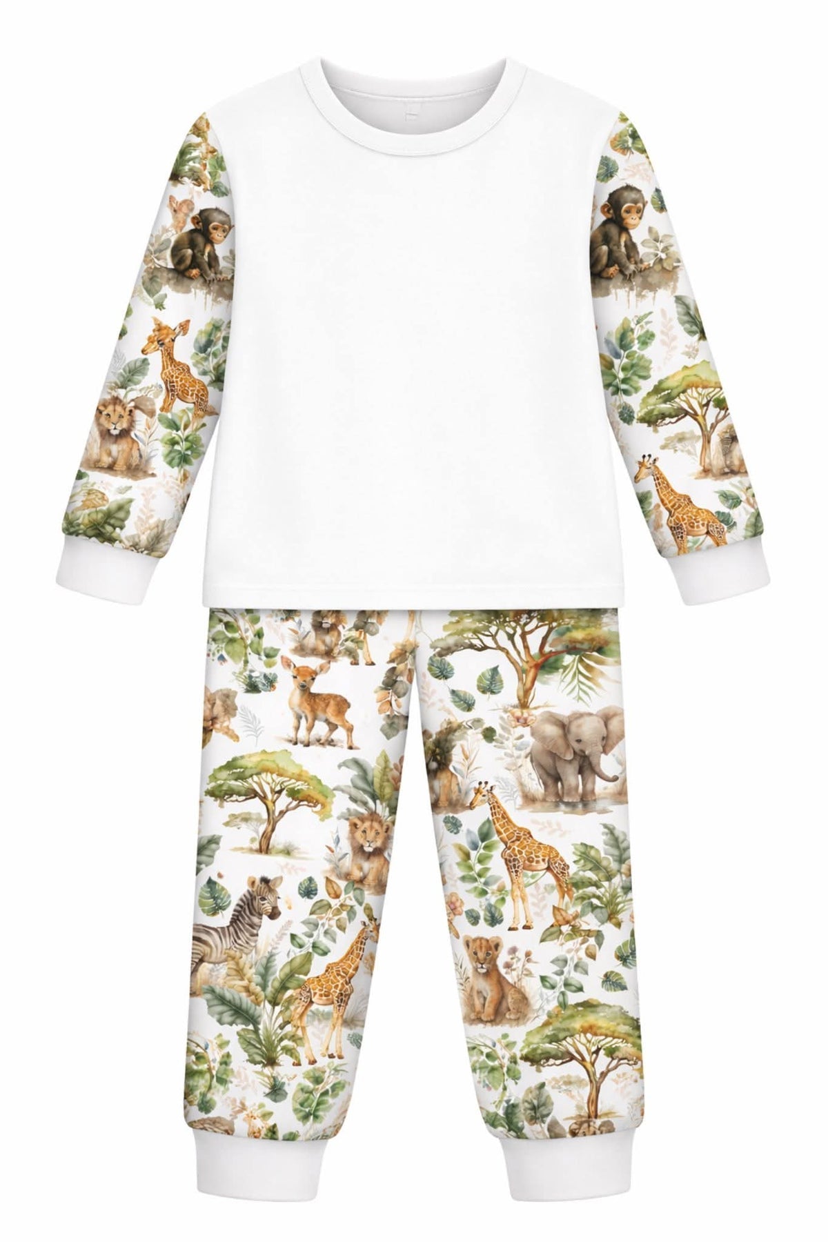 Sublimation Pattern Pyjamas Kids