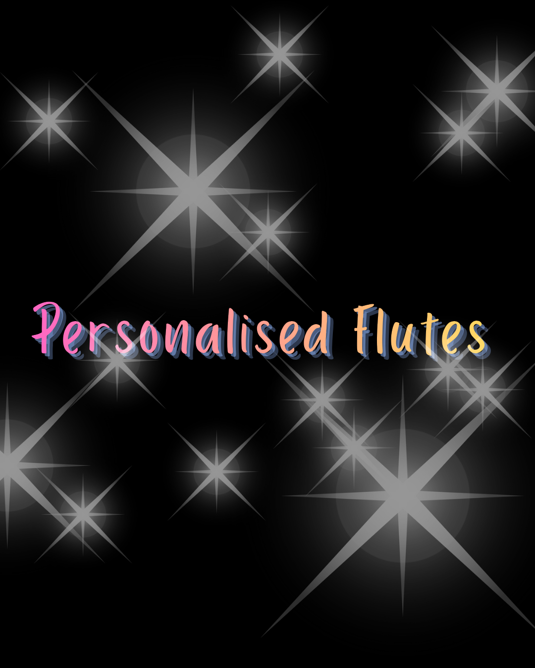 Personalised Flutes 175ml