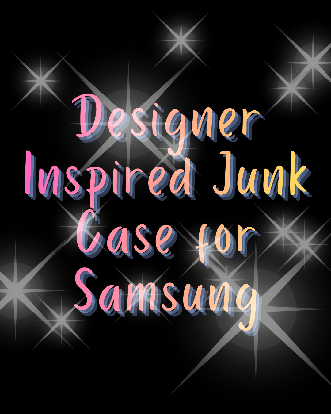 Designer Inspired Junk Phone Case (Samsung)