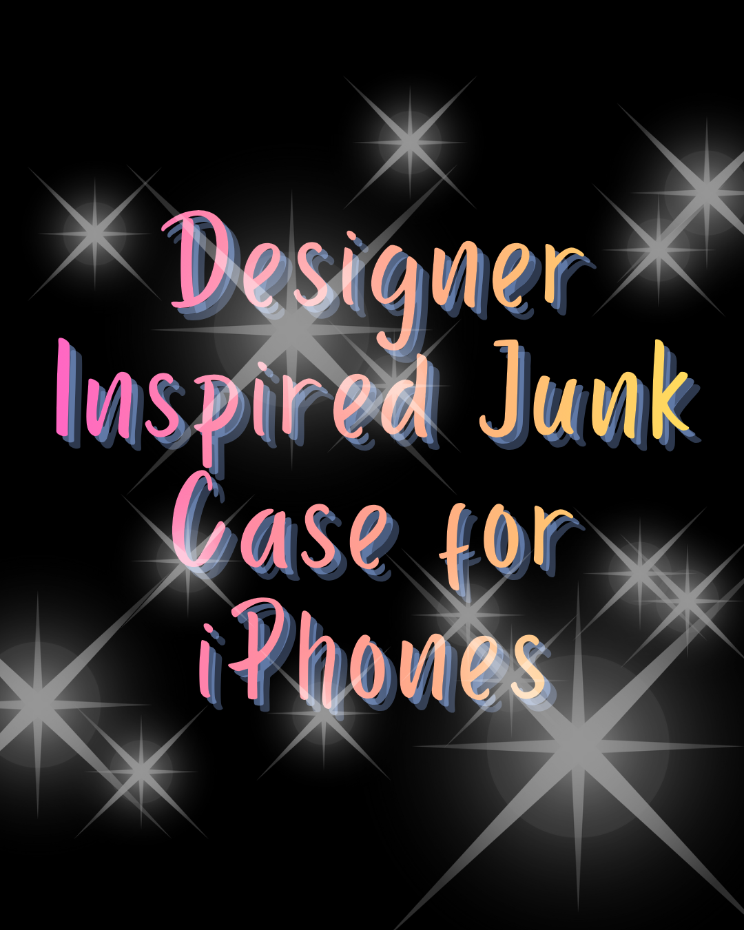 Designer Inspired Junk Phone Case (iPhone)